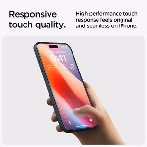 Spigen Glas.tR EZ Fit grūdintas apsauginis stiklas iPhone 15 / 16