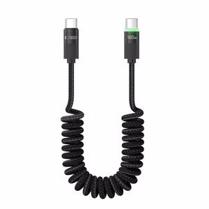 Кабель Tech-Protect UB20T Ultraboost USB-C PD100W 5A 180 см - чёрный