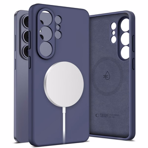 Силиконовый чехол Tech-Protect MagSafe для Samsung Galaxy S26 Ultra — фиолетовый