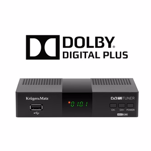 Krüger&Matz KM0550D – DVB-T2 H.265 HEVC tuner