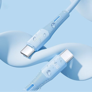 T-PHOX КАБЕЛЬ GENTLE USB-C/USB-C 60W 1M БЕЛЫЙ