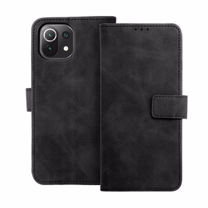 TENDER knygos tipo dėklas telefonui XIAOMI Redmi Note 10 Pro / Redmi Note 10 Pro Max juodas