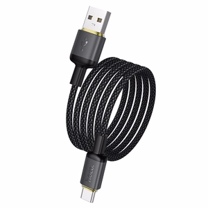 Кабель USB A на USB C Hoco 3A 1 m X128 Benefit черный