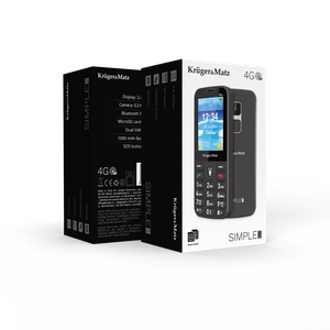 Kruger&Matz Simple 924 4G telefonas senjorams
