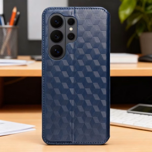 Синий чехол-книжка Cubic Book для Motorola G57 POWER