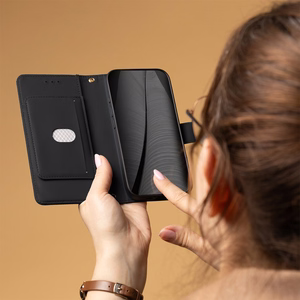 TFO Smart Triangle atverčiamas dėklas, skirtas Xiaomi Redmi A7 Pro – juodas
