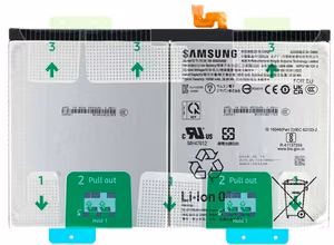 Battery original Samsung Tab S10 FE+/S10+ X620/X626/X820/X826 EB-BX828ABE 10090mAh (service pack)