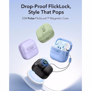 ESR Pulse HaloLock MagSafe Case for Apple AirPods 4 / 5 - light blue
