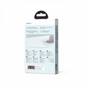 USB Кабель Joyroom "SA34-CC3" зелёный "Type-C / Type-C" 100см (до 60W)