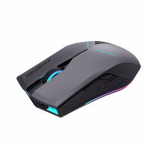 Machenike M721 belaidė žaidimų pelė, 10000 DPI, su RGB apšvietimu, juoda