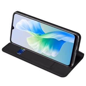 Dux Ducis Skin Pro dėklas telefonui dėklas su atvartu Vivo V23e juoda
