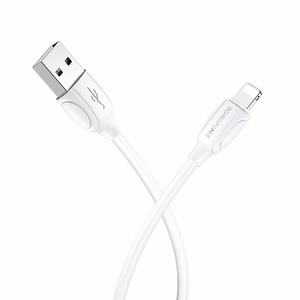 USB kabelis Borofone BX19 USB-A to Lightning 1.0m baltas