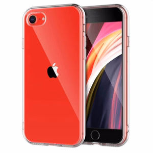Чехол для iPhone 7 / 8 / SE 2020 / SE 2022 Clear Case 2 мм Box прозрачный