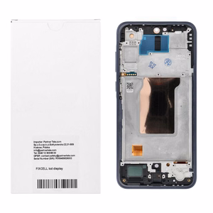 REWA OLED LCD ekranas su rėmeliu, skirtas SAMSUNG A35, juodas