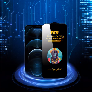9D OneFit universalus grūdinto stiklo rinkinys (10 vnt.) Universal tempered glass 9D OneFit AI-58 6,7"