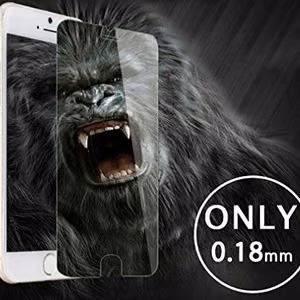 Grūdintas stiklas Gorilla 0.18mm Apple iPhone 6 Plus/6S Plus baltas bulk