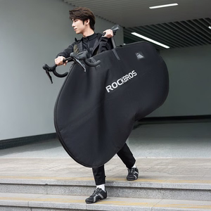 Rockbros D002 elastingas 26" plento ir kalnų dviračių transportavimo dėklas – juodas