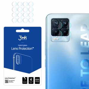 3MK FLEXIBLE GLASS LENS HYBRID GLASS PROTECT REALME 8 PRO FOR 4 PCS CAMERA