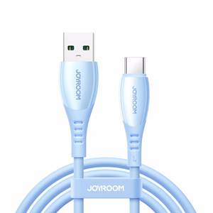 Joyroom S-A59 Vibrant Series 3A кабель USB-A — USB-C 1.2м синий