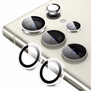 Crong Lens Ring tempered-glass camera-lens protector for Samsung Galaxy S24 Ultra, clear