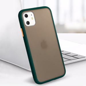 Vennus Color Button Bumper dėklas telefonui Samsung Galaxy A20S žalias