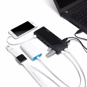TP-Link UH720 USB 3.2 Gen 1 (3.1 Gen 1) Micro-B 5000 Mbit/s juodas