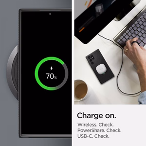 Spigen Liquid Air чехол для Samsung S22 Ultra матовый чёрный