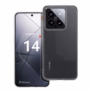 Dėklas telefonui XIAOMI 14 (kameros apsauga) - skaidrus, 2 mm
