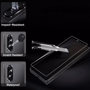 Ekrano apsauga Flexible Clear HD rinkinys 3in1 Samsung F936 Z Fold4 (Bulk)