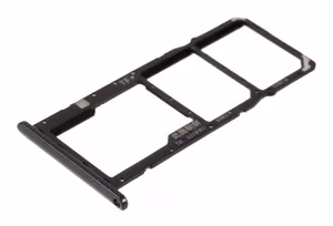 Лоток SIM-карты Huawei Y7 2019 Midnight Black Оригинал