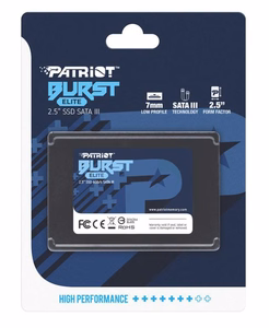 Patriot Memory BURST Elite 2.5" 240 GB Serial ATA III