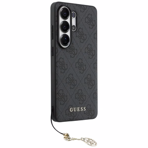 Guess чехол 4G Classic Logo Charm MagSafe для Samsung Galaxy S26 Ultra чёрный