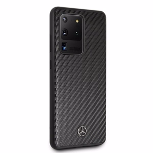 Mercedes Dinaminis dėklas Samsung Galaxy S20 Ultra - juodas