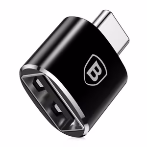 Адаптер Baseus USB-A на Type-C OTG чёрный CATOTG-01