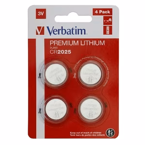 Литиевые батарейки Verbatim 3V CR2025 (4 шт.)