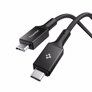 Spigen Essential EB24015CC Кабель USB-C USB-C 240W 150 см чёрный