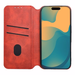 Atverčiamas dėklas Xiaomi 17 ULTRA Cubic Book, raudonas