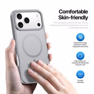 Dėklas Dux Ducis Yind Apple iPhone 17 Pro pilkas