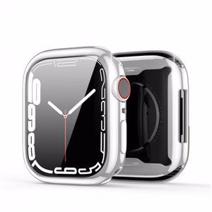 TPU glass case Dux Ducis Samo Apple Watch 45mm silver
