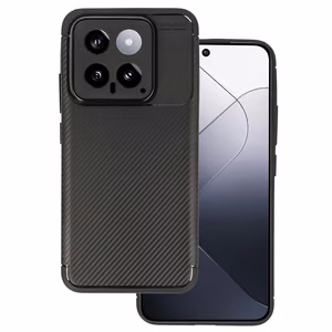 Tel Protect Carbon Elite dėklas telefonui Xiaomi 14 Ultra juodas