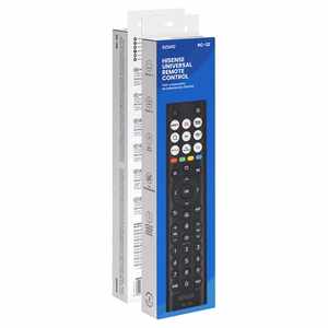 SAVIO RC-32 Universalus/pakaitinis nuotolinio valdymo pultas HISENSE televizoriui – SMART TV