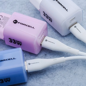 Кабель USB C к USB C Forcell F-Energy QC4.0 PD 3A 60W Silicone 1 м C344 белый