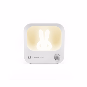 LED BUNNY Night Lempa PURE FLC-10 LEA PIR baltas 500mAh Forever Light