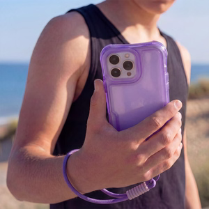 Safepop чехол с ремешком для Samsung Galaxy S26 Ultra фиолетовый