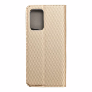 Išmanus dėklas knygos tipo SAMSUNG A52 LTE / A52 5G / A52S auksinis