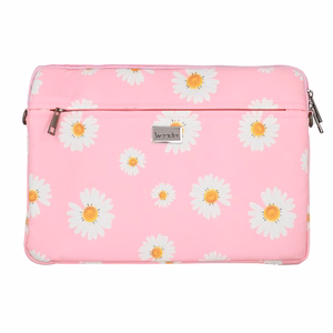 Wonder Sleeve Laptop 13-14 inches pink daisies