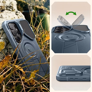 Tech-Protect Kevlar MagSafe 2шт чехол Samsung Galaxy S26 Ultra - синий