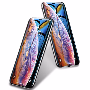 Закалённое стекло 5D Cold Carving Apple iPhone XR 11 чёрный