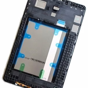 LCD ekranas Samsung T560/T561 Tab E 9.6 su lietimo ekranu juodas originalus (service pack)