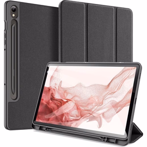 Dux Ducis Domo flip and smart sleep case for Samsung Galaxy Tab S9 - black